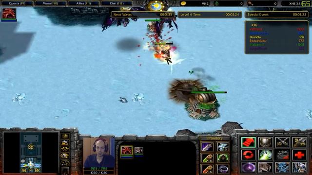 Warcraft 3 | xHero Siege 3.45 Kil`jaeden - POOR CASTLE смотреть онлайн
