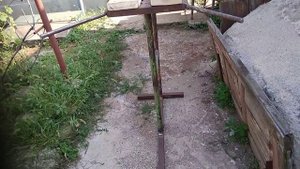 Тренажор гиперэкстензия своими руками..mp4