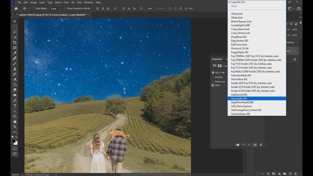 Turn DAY to NIGHT in 1 MINUTE with Photoshop - Adobe Photoshop cc 2021 tutorial смотреть онлайн