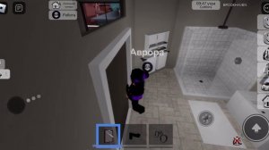 Работаю полицейским-работником в кафе одновременно!!! В Брук Хейвен РП Roblox