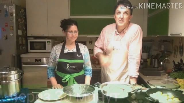 Готовим на сковороде ВОК от iCook 4 блюда с Наташей смотреть онлайн