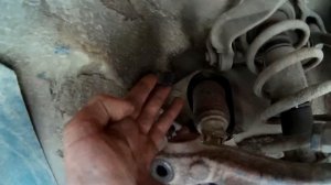 Замена поворотного кулака на VW Passat B5