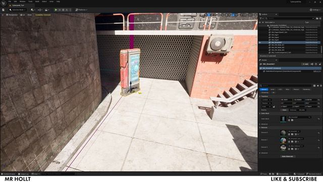 Cyberpunk City Beginner Tutorial // UNREAL ENGINE 5 #megascans #epicgames #unrealengine5 смотреть онлайн