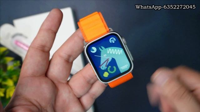 Apple Watch 8 Ultra Clone Series 8 Smartwatch Unboxing & Review | TW 8 Applewatch Ultra Clone смотреть онлайн