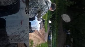Проходим брод на квадроцикле БМ моторс Джамбо 700 макс