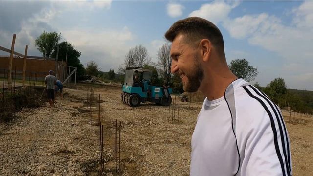 Строительство питомника Питбули Dragon life. Подготовка плиты к заливке. смотреть онлайн