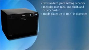 Koldfront Portable Countertop Dishwasher