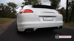 Porsche Panamera Diesel (970) 0-100km/h & engine sound