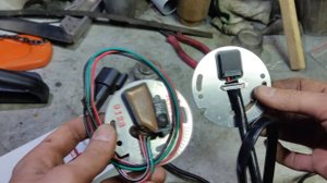 Замена датчика зажигания (Cam Position Sensor) на Harley-Davidson FLHRCI 1997