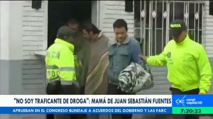 Madre de Juan Sebastian Fuentes habla de su inocencia