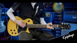 Epiphone Les Paul Special TV YELLOW sound & review.