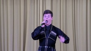 Аббасов Давлет.Народная адыгская песня «Сэридай».Республика Адыгея