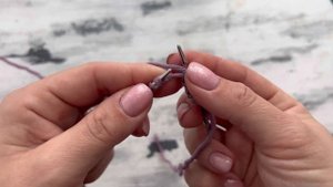 «Качели» - итальянский набор петель для резинки 2 на 2.