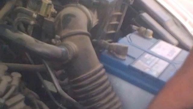 Поиск неисправности двигателя в автомобиле Мазда МПВ. смотреть онлайн