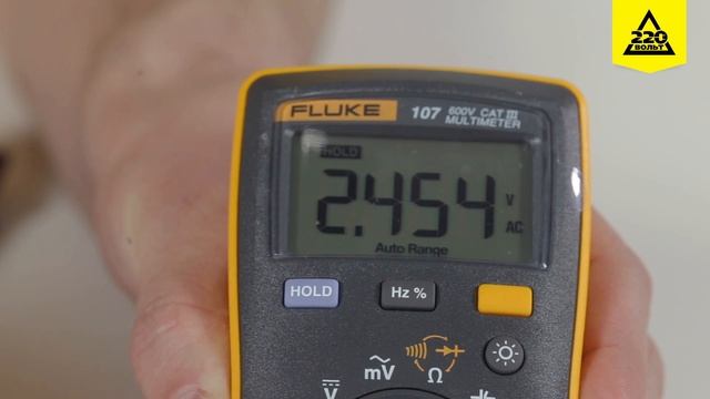 Обзор Мультиметр FLUKE 107 смотреть онлайн