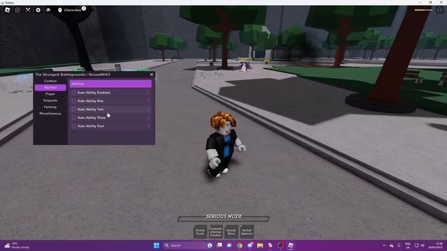 ROBLOX The Strongest Battlegrounds Hack/Script Gui | AutoFarm, Auto Block, Kill All And More! смотреть онлайн