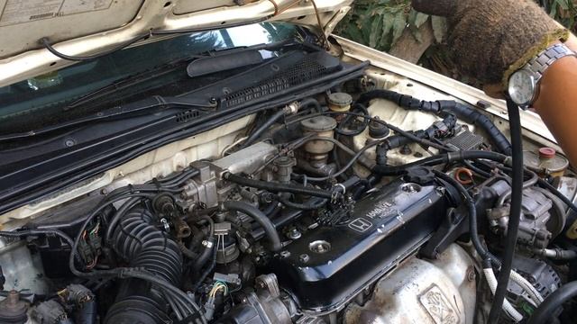 Perform a compression test for cylinder 4 and test the engine Honda accord civic смотреть онлайн