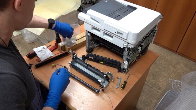 #138 МФУ HP LaserJet M426 \ M402 - ошибка 50.2 | ОШИБКА ТЕРМОЭЛЕМЕНТА | Замена термопленки смотреть онлайн