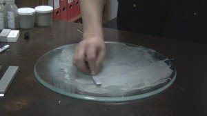 Ровняем камни на порошках