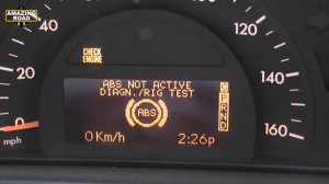 The hidden service menu Mercedes W203. Disabling stabilization system and ABS on the Mercedes W203