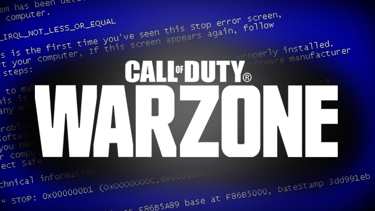 Warzone выкидывает