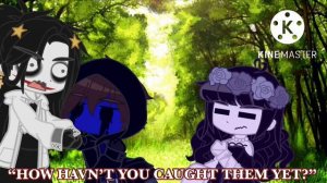 Two Idiots in a Forest || Creepypasta Skit ft: IRL Myself & Swift || Gacha Club