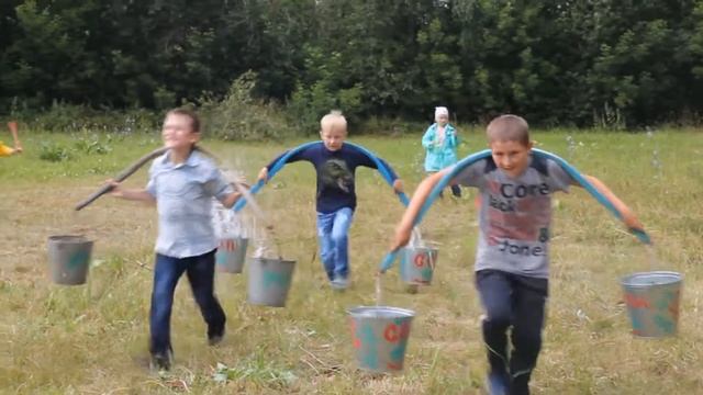 Кировская область,Нижние Шуни.Балалар Сабантуе, Детский Сабантуй, татарские праздники смотреть онлайн