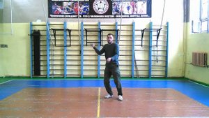 Flankirovka by Katana and Shashka. Systema RMA Фланкировка Катана плюс шашка. #Система_УРвД