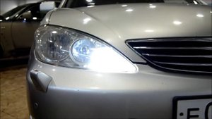 Дневные ходовые огни с поворотником для Toyota Camry XV30
