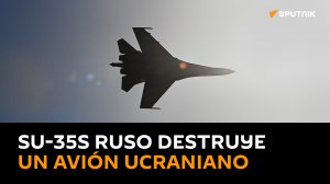 Cazas rusos Su-35S en la zona de la operación militar especial