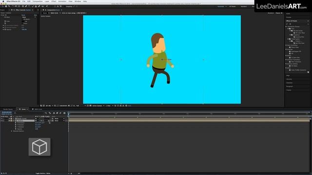 After Effects Tutorial | QUICK TIP | Easy Character Shadows смотреть онлайн