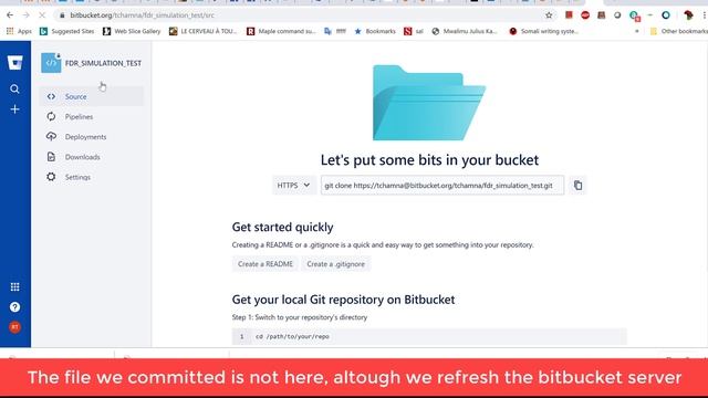 How to use Source Tree to track files version on Bitbucket смотреть онлайн