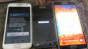 Включаю свои старые телефоны Samsung:)