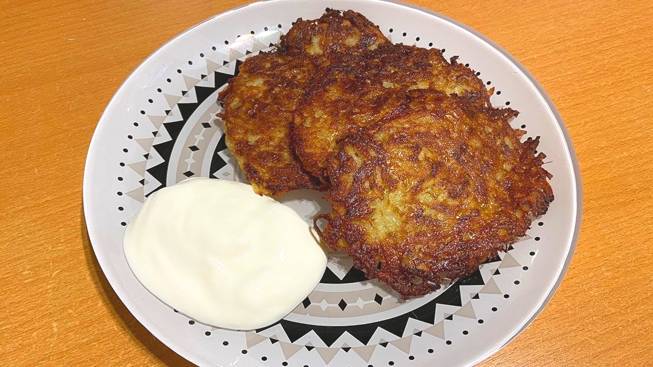 НЕВЕРОЯТНО ВКУСНЫЕ ДРАНИКИ! Без муки и всего лишнего. Картофельные оладьи