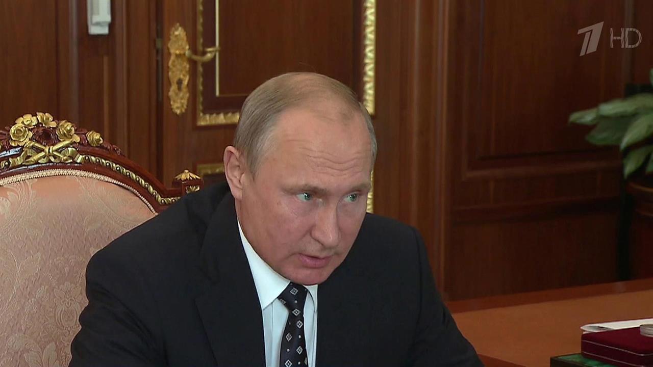 Развитие важных для Приморья направлений Владимир Путин обсудил на встрече с Андреем Тарасенко