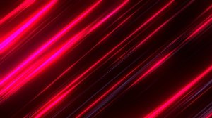 Анимированный темный абстрактный фон: Неоновые красные полосы
