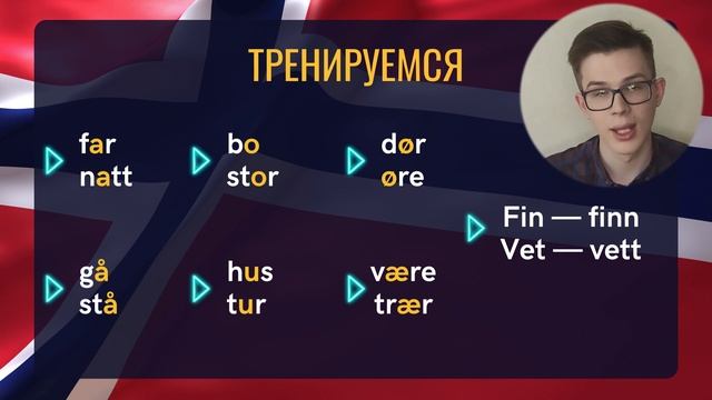 НОРВЕЖСКИЙ ЯЗЫК ДЛЯ НАЧИНАЮЩИХ|Основы норвежского языка