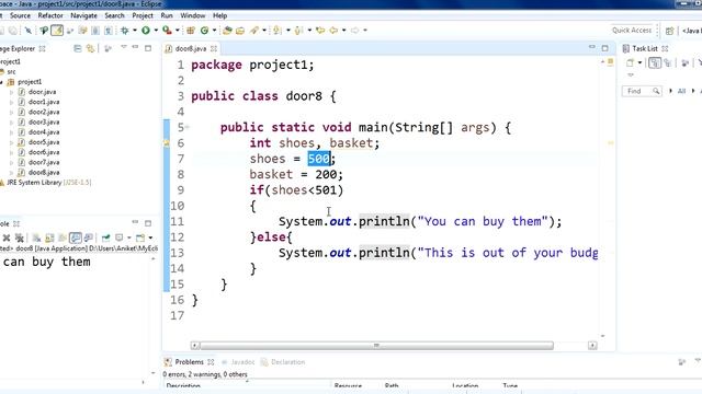 How to use logical operators in java