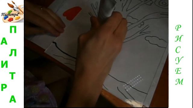 Учимся рисовать витраж | Рисуем смотреть онлайн