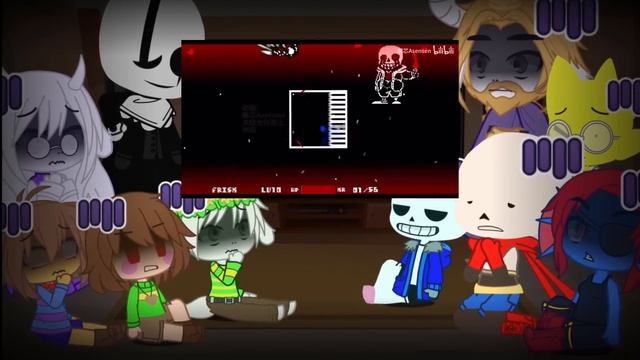 Undertale React To MURDER TIME TRIO HARD MODE Phase 1~3 || Part3/5 (日本語&English) смотреть онлайн