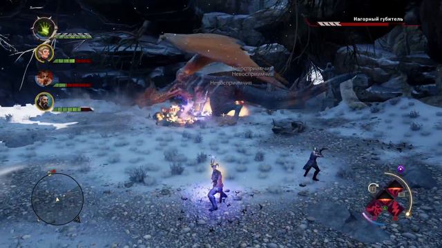 Dragon age Инквизиция от Marshalpayl #22 (RUS) Эмприз-дю-Лион ч.3 Дракон Нагорный губитель смотреть онлайн