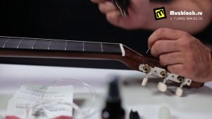 Как заменить струны на гитаре быстрее, виндеры D'Addario