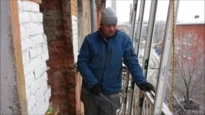 Остекление балкона в пол