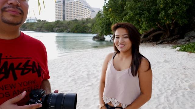 SONY 85mm 1.4 G Master vs Zeiss 85mm 1.4 ZA with Guam Model Genica 4K смотреть онлайн