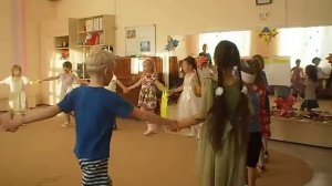 Танец с колосьями Старшая подготовительная Рожкова М. 2017
