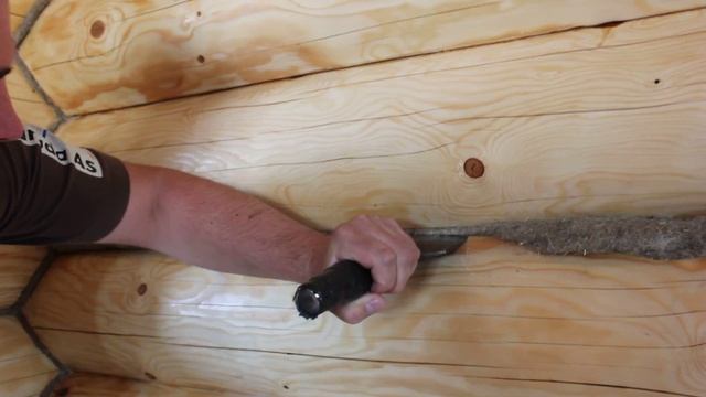 Конопатка сруба - krovdex.ru смотреть онлайн