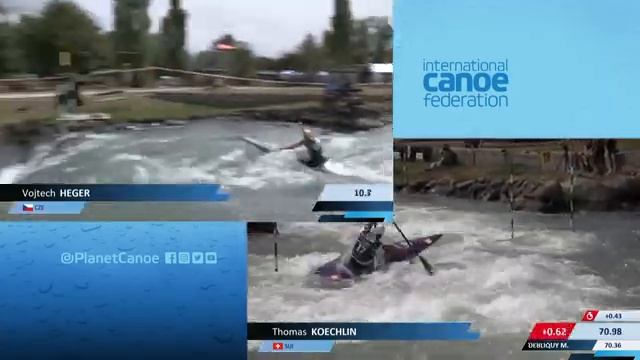 2022 ICF Canoe-Kayak Slalom World Cup Pau France / Canoe Heats смотреть онлайн
