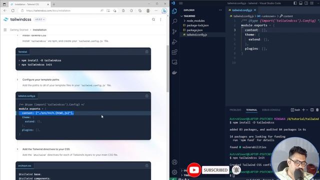 Tailwind CSS tutorial hindi - Setup #2 смотреть онлайн