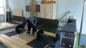 100 дней до Чемпионата Европы по тяжелой атлетике в Швеция(masters)  тренировка рывок и толчок