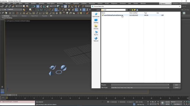 3DS Max - Script - Import Obj And Keep Duplicate Names смотреть онлайн